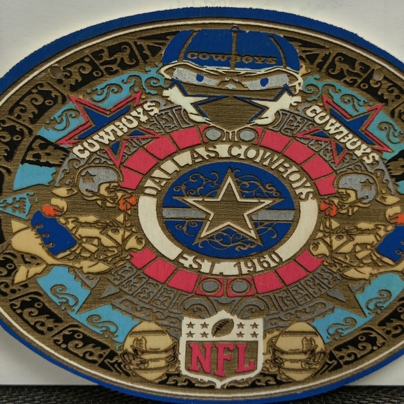 Dallas Cowboys Aztec calendar - Picture 4 of 6